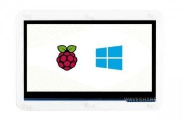lcd WAVESHARE 7inch Capacitive Touch Screen LCD (C) with Bicolor Case, 1024×600, HDMI, IPS, Low Power, Waveshare 11303