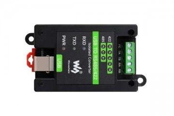  WAVESHARE USB to RS485/422 Industrial Grade Isolated Converter, Onboard Original FT232RL and SP485EEN, Multiple Protection, Waveshare 23949