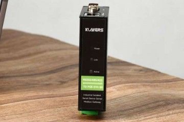  RASPBERRY PI KLAYERS RS232/485/422 to RJ45 Ethernet Module, TCP/IP to serial, With POE Function, KLAYERS 23825
