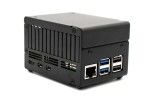 ohišja KKSB Raspberry Pi 5 Case - Space for HATs, Add-on Boards, Cooler, and NVMe HATs, KKSB
